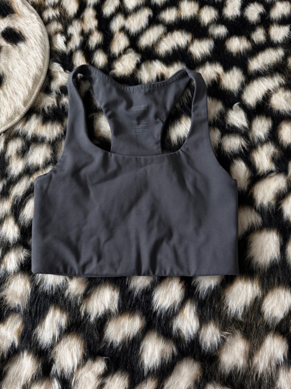 Black Racerback Sports Bra